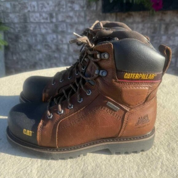 Men's Caterpillar Control 6" Waterproof TX Composite Toe CSA Work Boot - Picture 1 of 4